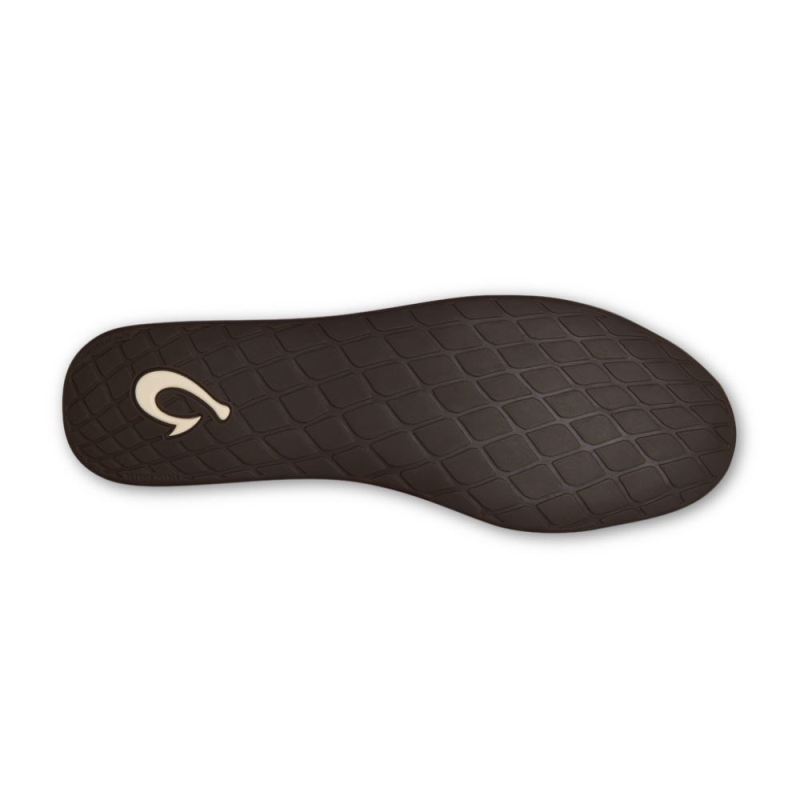 Olukai | Nohea Heu Slipper Women's Fuzzy Slippers - Sandbar - Click Image to Close