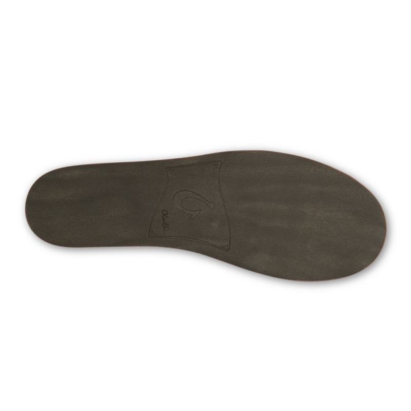 Olukai | Nohea Women's Leather Slippers - Cedarwood - Click Image to Close