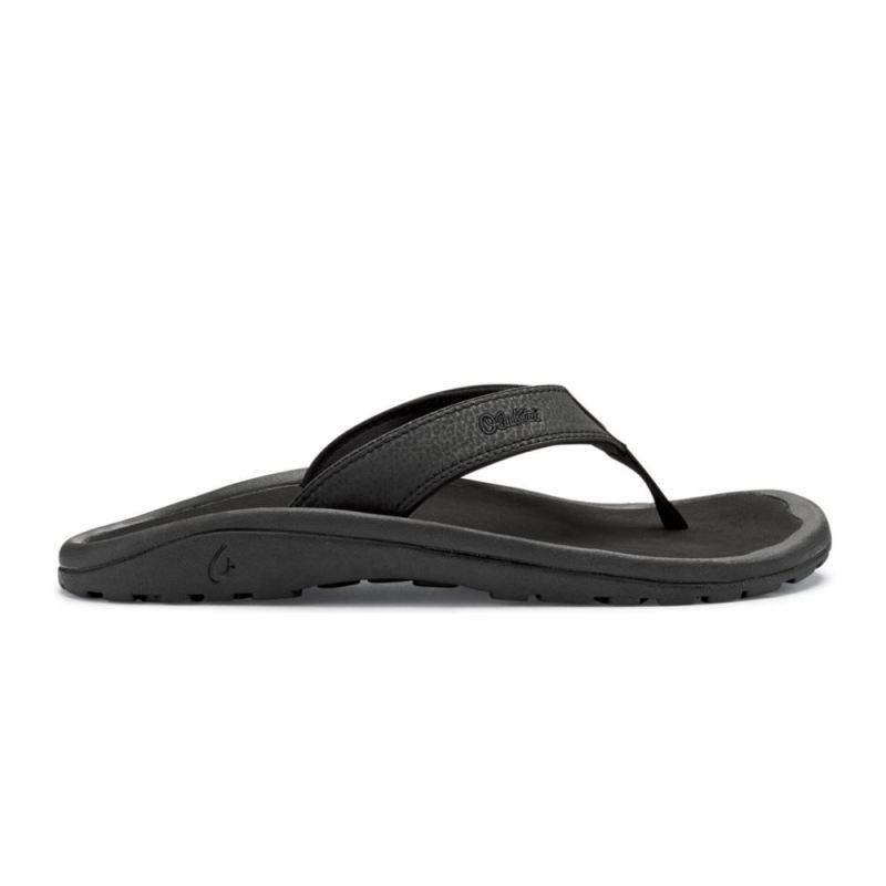 Olukai | Ohana Men's Beach Sandals - Black