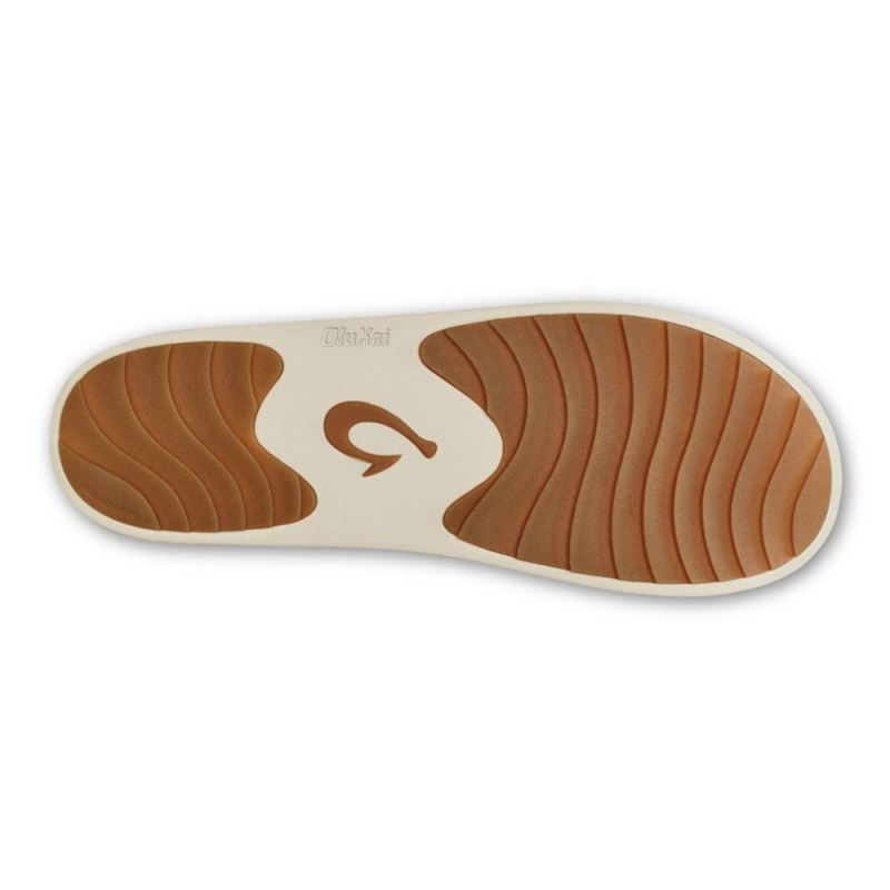 Olukai | Ku'i Women's Slip-On Slippers - Tan / Bone - Click Image to Close