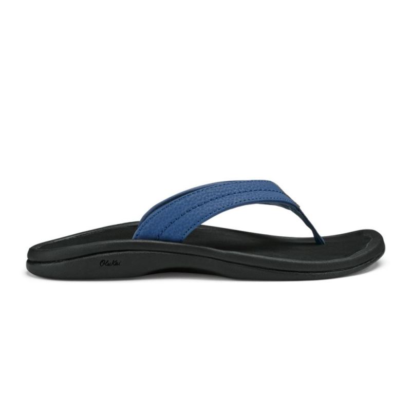 Olukai | Ohana Women's Beach Sandals - Marine / Black - Click Image to Close