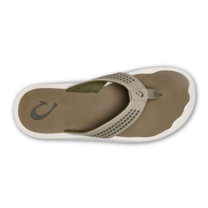 Olukai | Ulele Men's Beach Sandals - Clay / Mustang