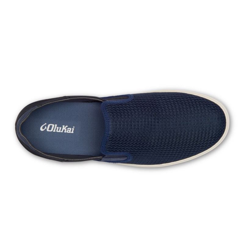 Olukai | Lae'ahi Men's Slip-on Sneakers - Blue Depth