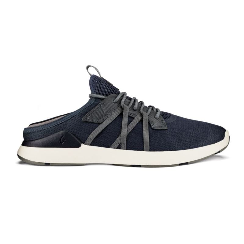 Olukai | Mio Li Men's Athletic Shoes - Trench Blue / Charcoal - Click Image to Close