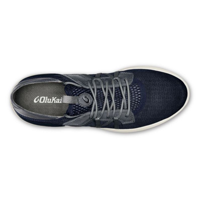 Olukai | Mio Li Men's Athletic Shoes - Trench Blue / Charcoal