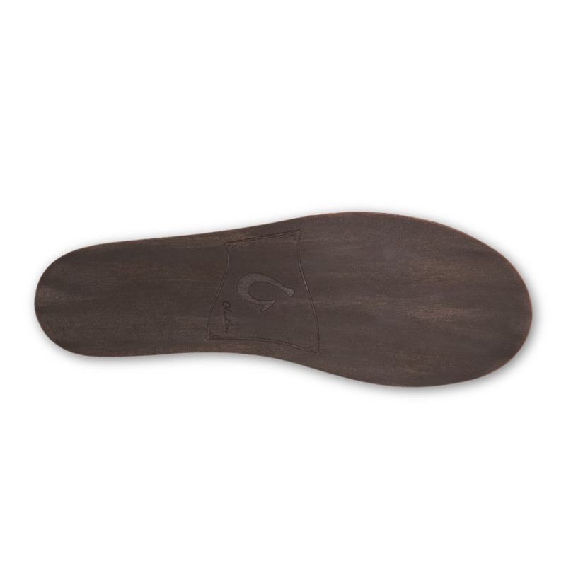 Olukai | Nohea Women's Leather Slippers - Ray - Click Image to Close