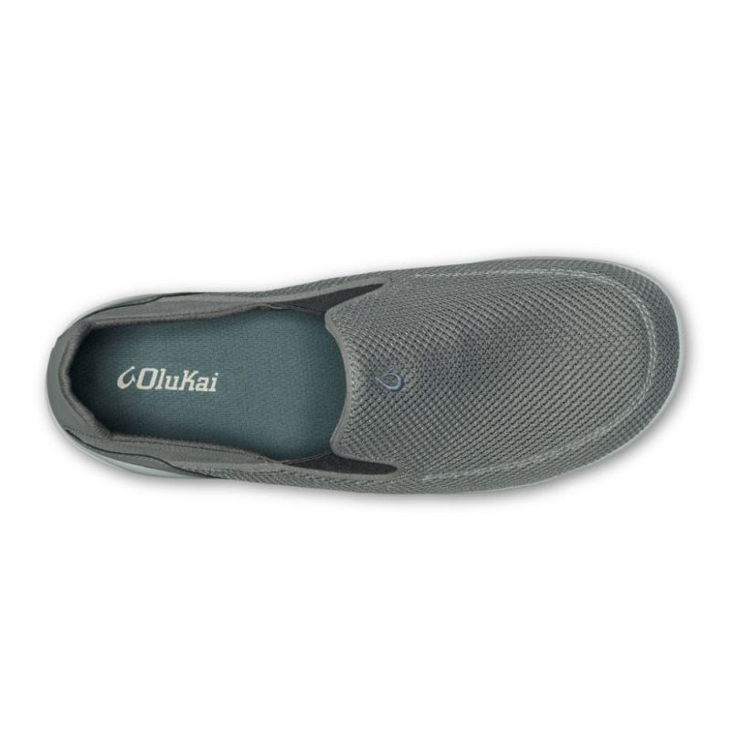 Olukai | Nohea Pae Men's Slip-On Sneakers - Fog - Click Image to Close